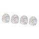 thumbnail image 5 of 4pcs / Lot Rhinestone Coche Válvula Válvula Tapas Diamante Brillante Polvo Taps Taps Blanco, 5 of 5