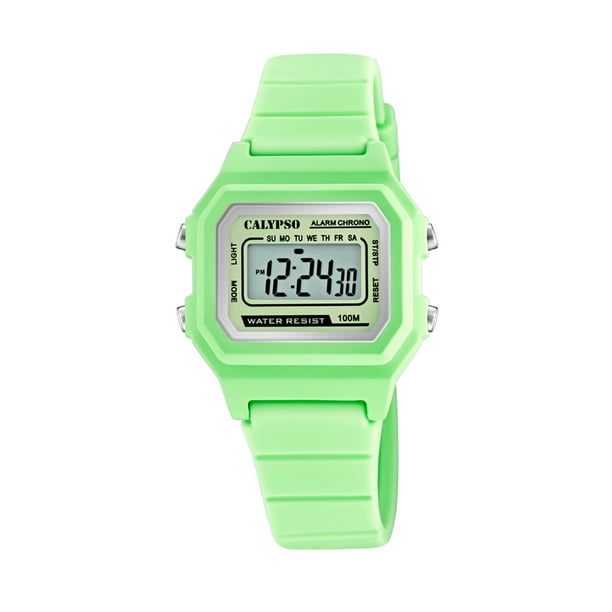 Reloj K5802/1 Calypso Verde Mujer Digital Crush Lider