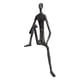 thumbnail image 5 of Estatuilla Humana Abstracta Escultura De Estatua De Metal Para Estantería De Mesa Navidad C 9x9x28cm, 5 of 5