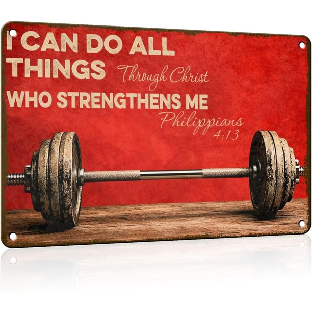 Letrero estaño metal gimnasio no dejas entrenar envejeces vintage arte pared hogar boxeo club 30x40cm