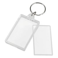 Promotodo - Pack 10 Llaveros Acrílico Rectangular Portafoto Publicitario