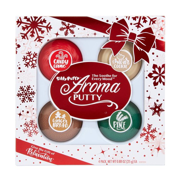 Aroma Putty Crayola Aroma Putty Silly Putty Alternative, 4 unidades