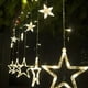 thumbnail image 3 of Luces De Navidad Led Cortina De Figuras Navideñas Estrellas, 3 of 4