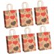 thumbnail image 4 of 6 Bolsas De Regalo Para El Día De San Valentín, Bolsa De Regalos Para Fiestas De Cumpleaños, Estilo Festival A, 4 of 5
