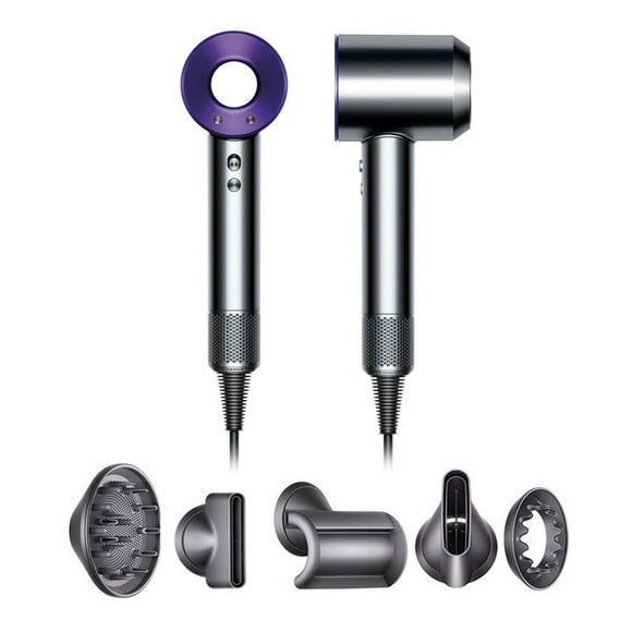 Secador De Pelo Tipo Dyson Supersonic Con Difusor Morado
