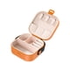 thumbnail image 2 of Joyero Compacto Para Mujer, Moderno, Para Pulseras, Anillos, Fiestas, Color Naranja, 2 of 3