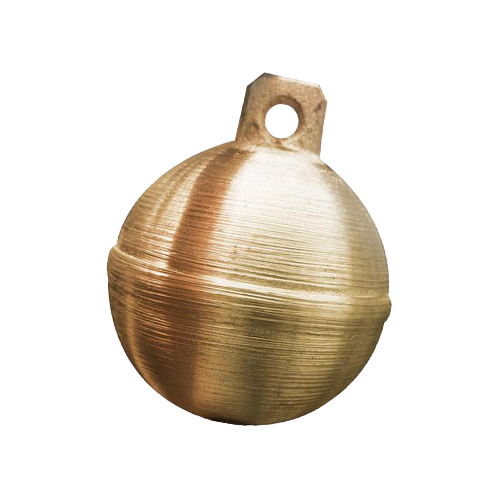 Magideal - Campana De Campana Esférica De Latón Estilo Vintage Campanas Ruidosas Adorno Sonido Fuerte Pequeño Para Animales De Granja Ganadería Cría De Diámetro 38 Mm