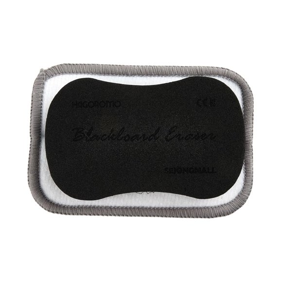 Borrador magnético de microfibra Hagoromo – Tamaño mediano, negro