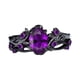 thumbnail image 1 of Anillo De Metal Para Mujer, Accesorio De Disfraz Para San Valentín, Aniversario, 1,65 Cm, 1 of 5
