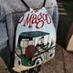 thumbnail image 4 of Sr. Magoo Mochila de Cuerdas para Deportes y Gimnasio, Bolsa de Cuerdas Resistente al Agua, Bolsa Cinch, 30×40cm, 4 of 6