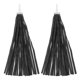 thumbnail image 1 of Cintas para Bicicleta Uxcell, Flecos para Manillar de Scooter, Cintas de Agarre, Negro, 1 of 5