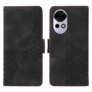 Carcasa Foxdock Huawei Nova 12 De Cuero Pu, Diseño Acolchado Clásico, Protección Contra Caídas Y Rayones