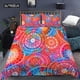 thumbnail image 1 of x1983 Bed SheetsEthnic Bohemian Mandala Duvet Cover European Flowers Vintage Bedding Set Geometric Retro Style Polyester Quilt Cover 3-Piece Bedding Set (1 Duvet Cover + 2 Pillow Shams) nj1983, 1 of 5