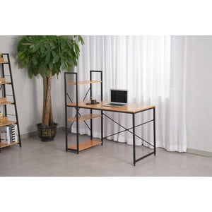 Spazzio - Escritorio Iron Line 3 Posiciones Natural 100X60X121 Cm