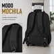 thumbnail image 2 of Mochila Trolley Con Ruedas 2en1 Viaje Oficina Ejecutiva 30l Negro Modelo 2, 2 of 3