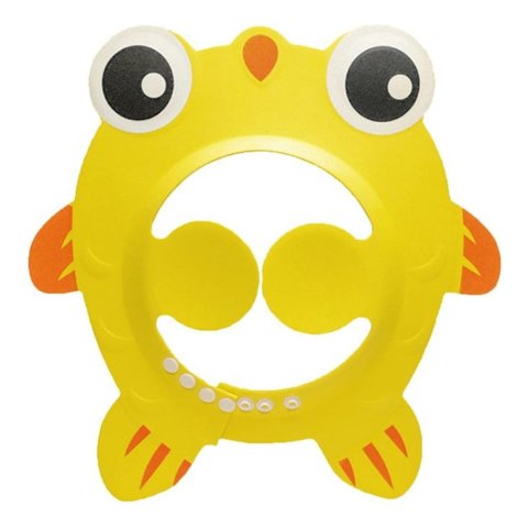 Genérico - Set 4 Visera Gorro Ducha Protector Ajustable Niños Lau