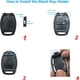 thumbnail image 5 of carcasa de repuesto para llavero de coche compatible con Honda Accord 2008-2012, Civic EX 2006-2013, Pilot 2009-2015, 4 botones, entrada sin llave, mando a distancia., 5 of 7