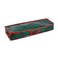 Magideal - Bolsa Organizadora De Papel De Regalo Debajo De La Cama, Bolsa De Almacenamiento Con Asas Fáciles De Llevar, Papel De Regalo, Almacenamiento Para Lazo Verde