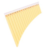 Bothyi - Panpipe C Key Instrumento Musical De Viento De Madera Resina Fácil De Tocar Para Principiantes