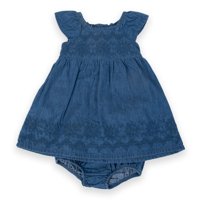 Vestido Bebe Niña Denim Pillin