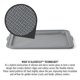 thumbnail image 4 of Bandeja para Galletas Calphalon 30×23 cm GlassFlex Tech, 4 of 9