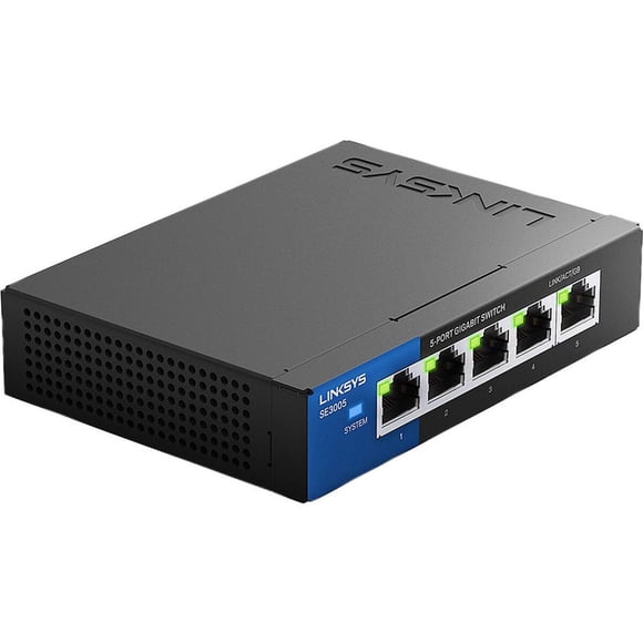 Switch Linksys SE3005 5 Puertos Gigabit Ethernet