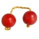 thumbnail image 5 of Musical Fingertip Ball Drum Ball Kashaka Instrumento Maracas Percusión Rojo, 5 of 5