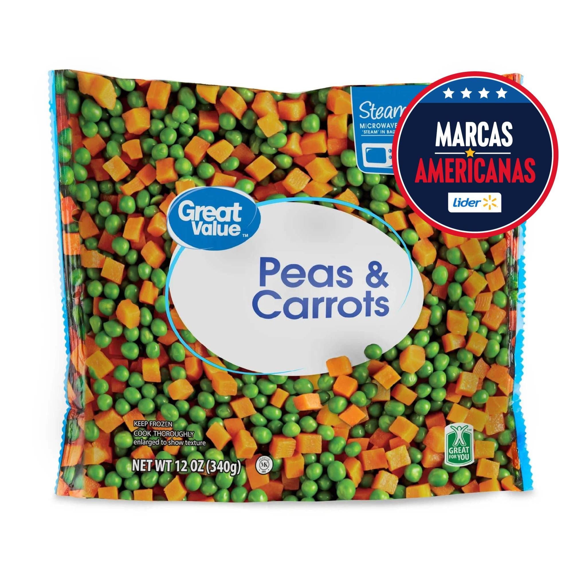 Arvejas Y Zanahorias 340 g Great Value