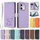 thumbnail image 3 of Infinix Hot 50i 4G Funda Billetera de Gato, Lila Claro, 3 of 6