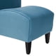 thumbnail image 3 of Poltrona Soft Felpa Azul Petroleo, 3 of 6