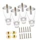 thumbnail image 1 of Patas Acrílicas Para Muebles, Patas De Sofá DIY De 4 Pulgadas Para Tocador, Banco, Mesita De Noche, 4 Uds., 1 of 5