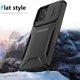 thumbnail image 5 of Funda Resistente para Motorola Moto G Power 5G 2023 con Tapa Deslizante y Protección Militar Negro, 5 of 6