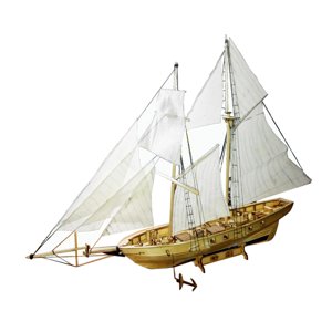 Magideal - 3D Puzzle Ship Craft Diy Modelo De Barco De Madera Hobby Boat Puzzle, Kits De Construcción Divertidos Modelo De Barco, Barco De Vela Náutica Para Sala
