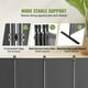 thumbnail image 3 of Room Divider VEVOR - Pantalla de privacidad plegable de 4 paneles, color gris, 3 of 3
