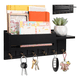 thumbnail image 5 of Portallaves Belug Organizador Perchero Repisa Moderno De Pared negro, 5 of 5