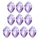 thumbnail image 1 of Uxcell Colgantes de Cristal K9 Cuentas Ovaladas, Paquete de 10 Prismas de Araña de 38mm Partes de Cuentas Colgantes DIY Lámpara Luz Púrpura, 1 of 6