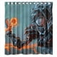 thumbnail image 1 of Cortina de ducha de World of Warcraft con ganchos (167 x 183 cm), 1 of 3