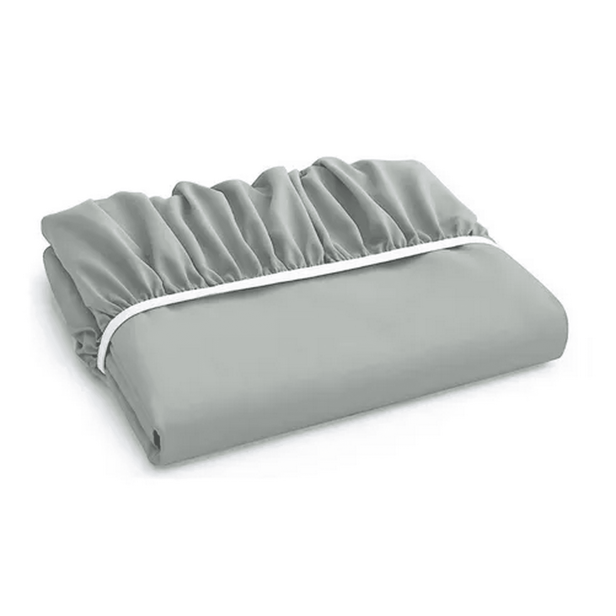 Genérico - Sabana Bajera Ajustable 1800 Hotel 2 Plazas 3angeli Color Gris