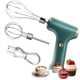 thumbnail image 1 of Mezclador de mano eléctrico Mini Turbo Mezclador de mano eléctrico, Mezclador de mano inalámbrico, Mezcladora de cocina inalámbrica con 2 accesorios de acero inoxidable para galletas, browni, 1 of 3