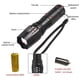 thumbnail image 2 of Linterna Tactica Lámpara Led Impermeable Recargable Antorcha, 2 of 2