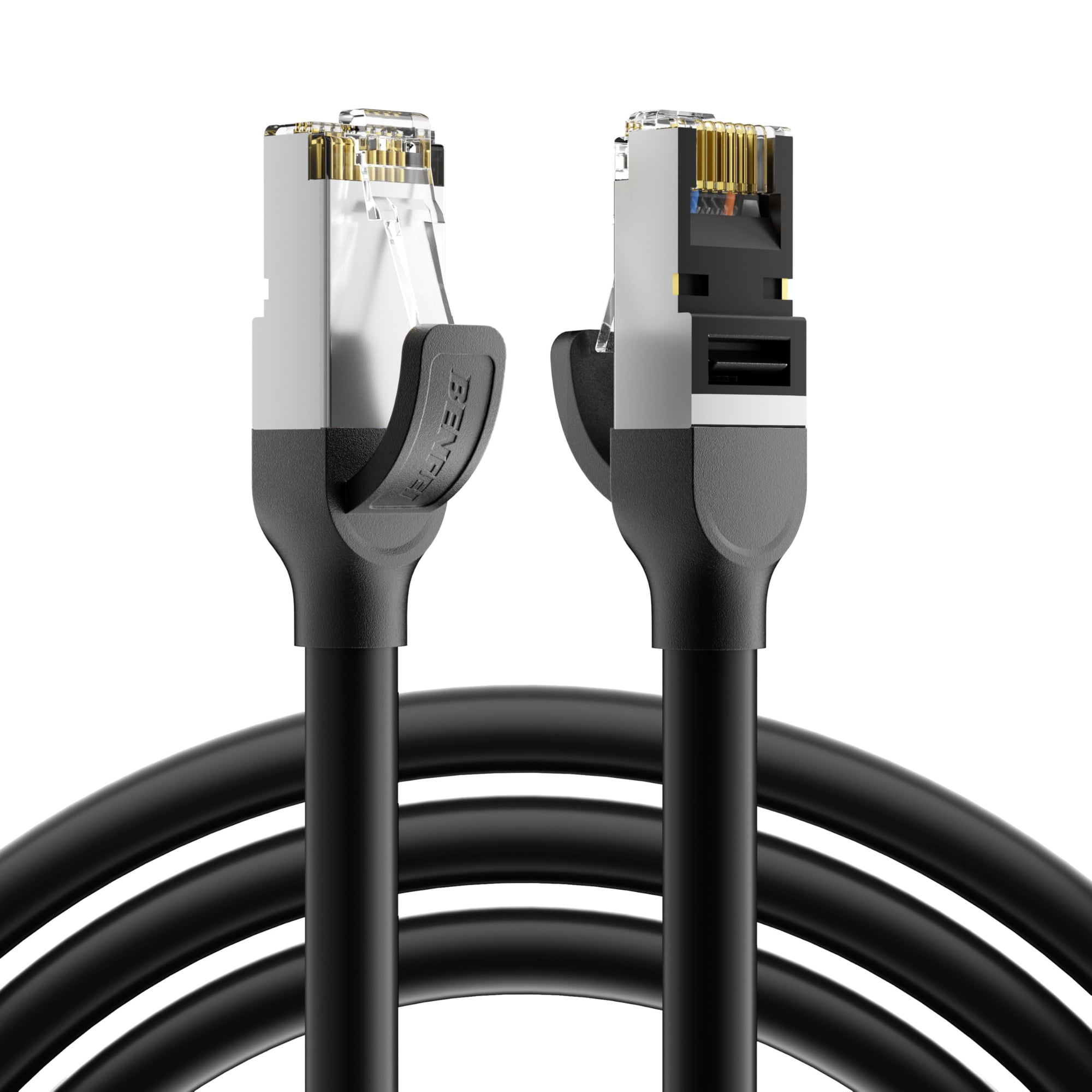Cable Ethernet Benfei Cat 7 De 15 M, 10 Gbps, Rj45 Lan