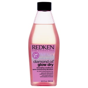 Redken - Acondicionador Desenredante Seco Diamond Oil Glow De Para Unisex - Acondicionador De 8,5 Oz