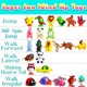 thumbnail image 3 of Wind Up Toys Baaxxango, 24 unidades, varios animales para niños, 3 of 6