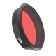 thumbnail image 2 of Filtro Protector De Lente De Cámara Deportiva Impermeable Para DJI ACTION Rojo, 2 of 5