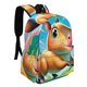 thumbnail image 2 of Capibara-theme Backpack, Campus style schoolbag Bookbag with Adjustable Shoulder Straps And Large Zip Compartment, Unisex Travel Bags.42x30x15cm, 2 of 6