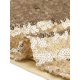 thumbnail image 5 of Agnes Orinda Tops sin mangas para mujer de talla grande con brillo, lentejuelas y escote en V, talla 5X, color dorado, 5 of 6