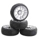 thumbnail image 1 of Paquete De 4 Neumáticos De Goma De 65 Mm Para WLtoys 144001 124018 On/Off Road Car Accs C, 1 of 5