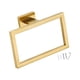 thumbnail image 1 of Hardware De Baño, Accesorios De Fácil Instalación Para Dormitorio, Hogar, Sala De Estar, Anillo De Toalla Dorado, 1 of 3