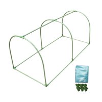 Magideal - Instalación Diy, Juego De Mini Invernadero Para Exteriores, Cubierta De Protección Contra Heladas Con Cubierta Aislante Para Jardinería De Plantas, , 100X50X50Cm