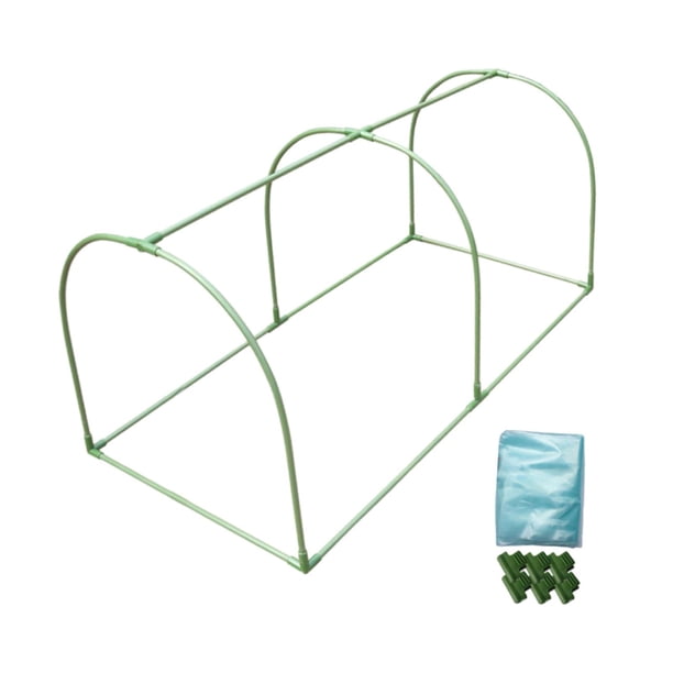 Instalación DIY, juego de Mini invernadero para exteriores, cubierta de protección contra heladas con cubierta aislante para jardinería de plantas, , 100x50x50cm
